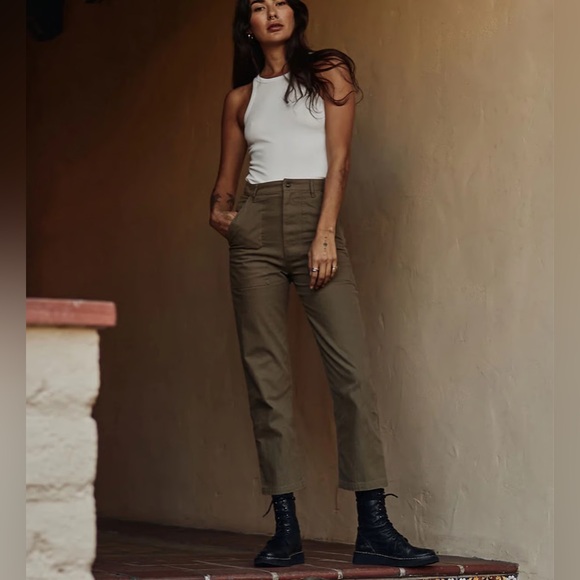 P&Co Pants - P&Co 304 Service Fatigue Pants Olive